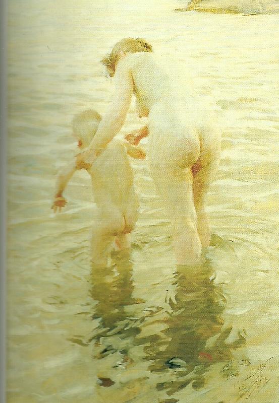 Anders Zorn mor och barn